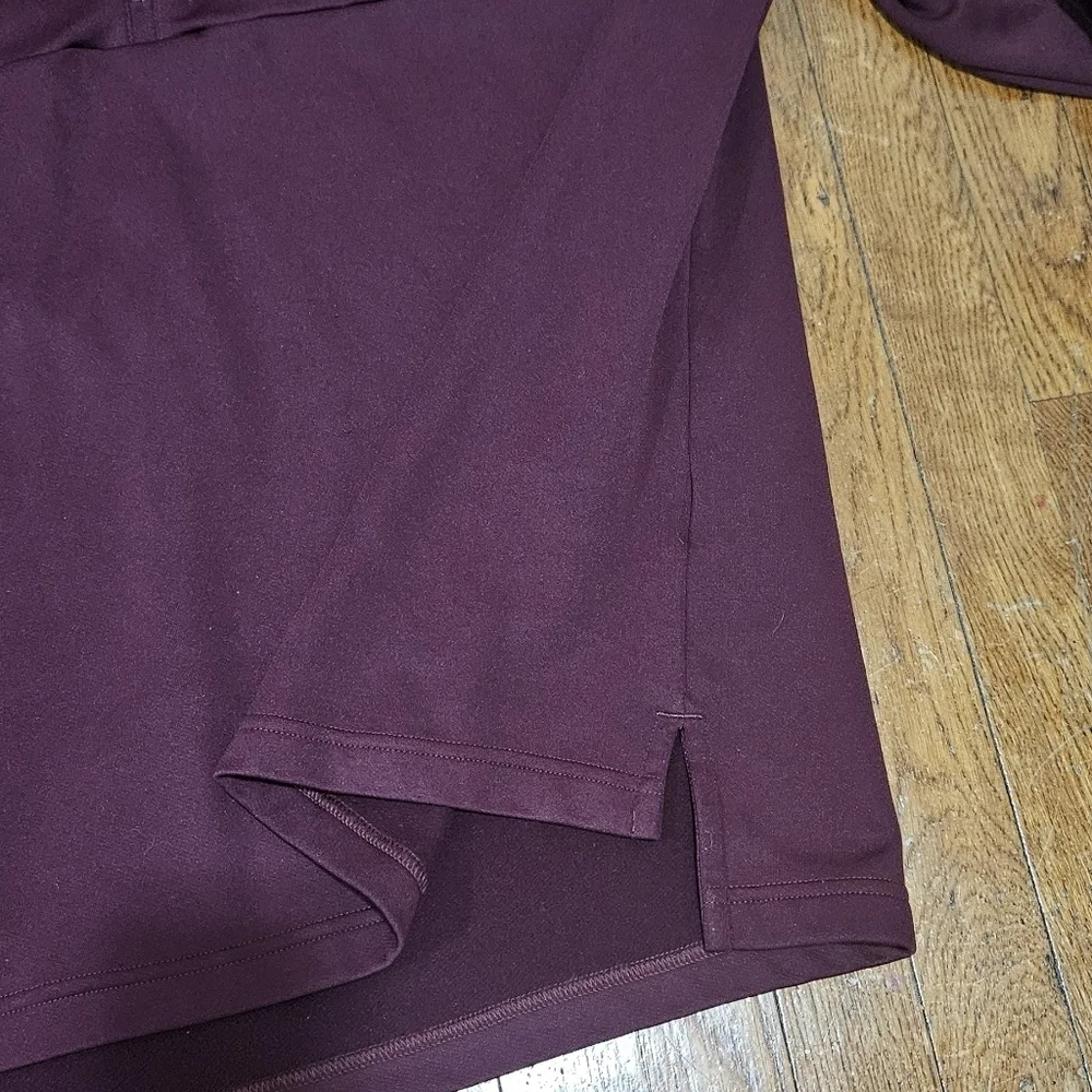 ADIDAS Men's Quarter-Zip High Neck Sweatshirt